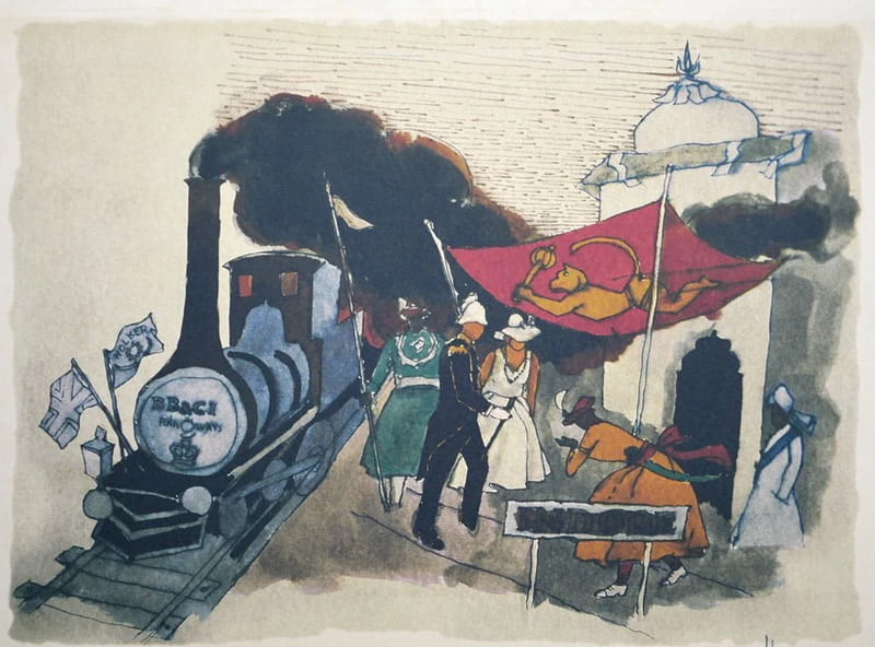 M F Husain Raj-2-1 M F Husain Raj-2-1